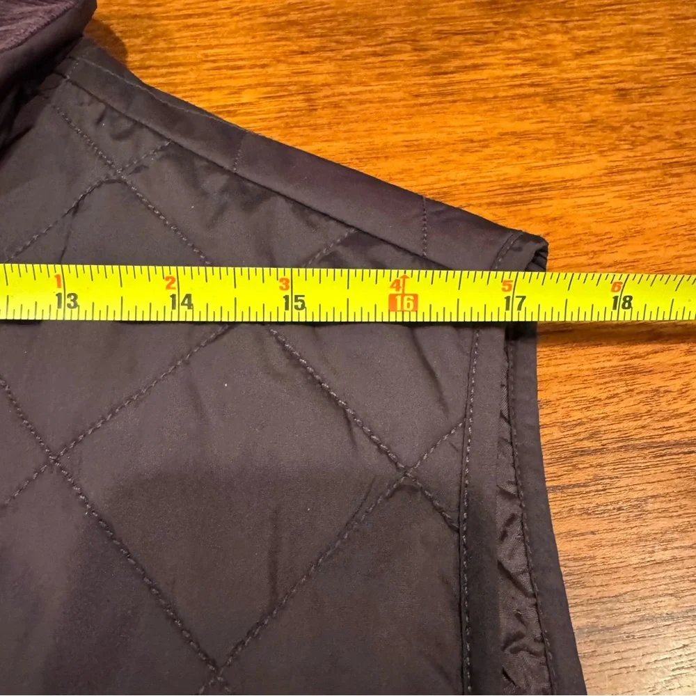 Banana Republic Eggplant Plum‎ Purple Quilted Vest Men’s Size Medium